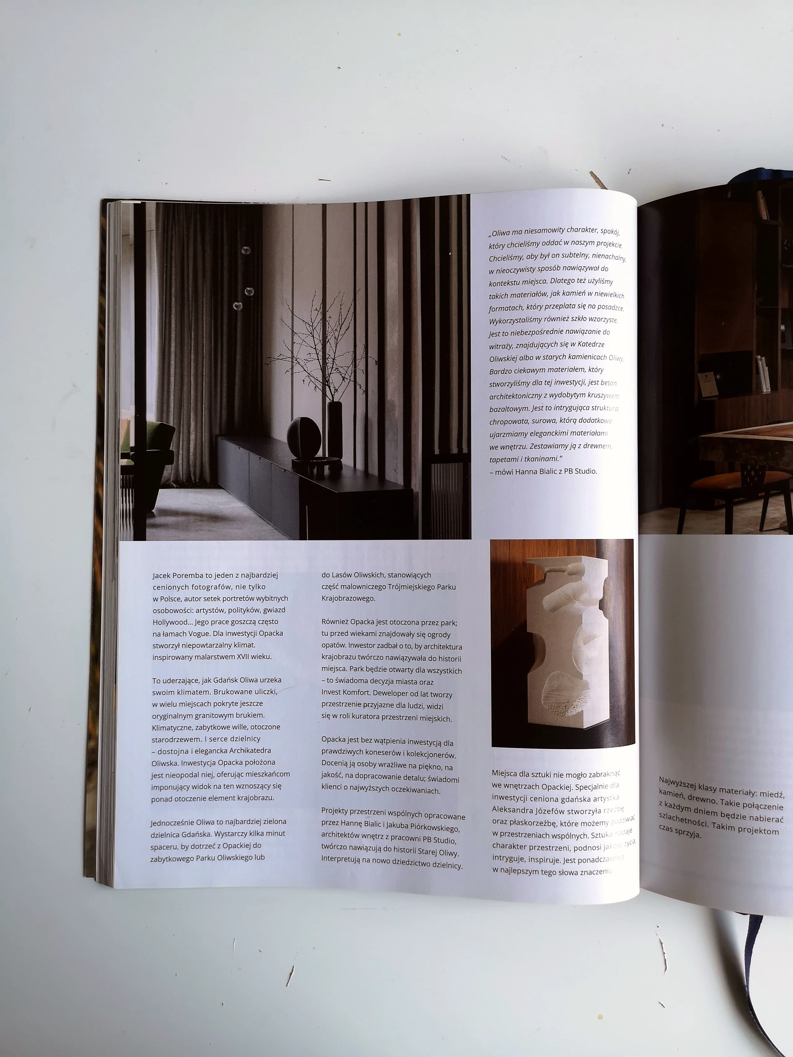 VOGUE LIVING POLSKA 1/2022 — O'P1 IN PRINT