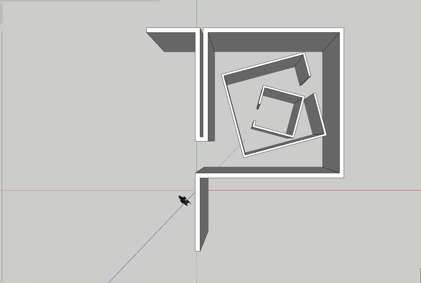 PROCESS — 3D PLAN OF THE INSTALLATION
